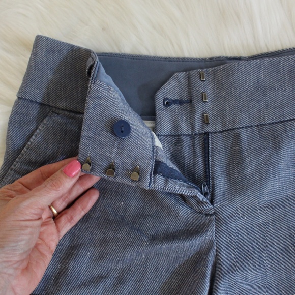 Express, Midi low Rise cuffed Hem lined blend shorts - Picture 4 of 7